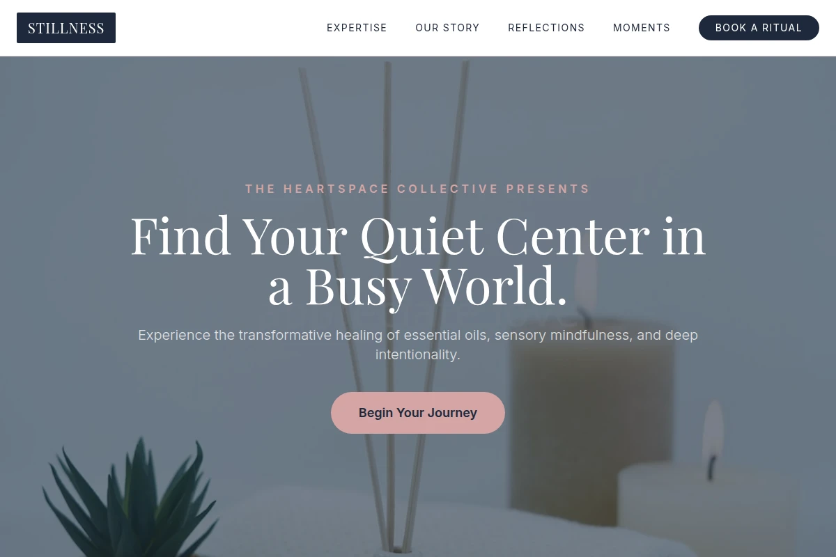 Stillness Aromatherapy Wellness Parlor